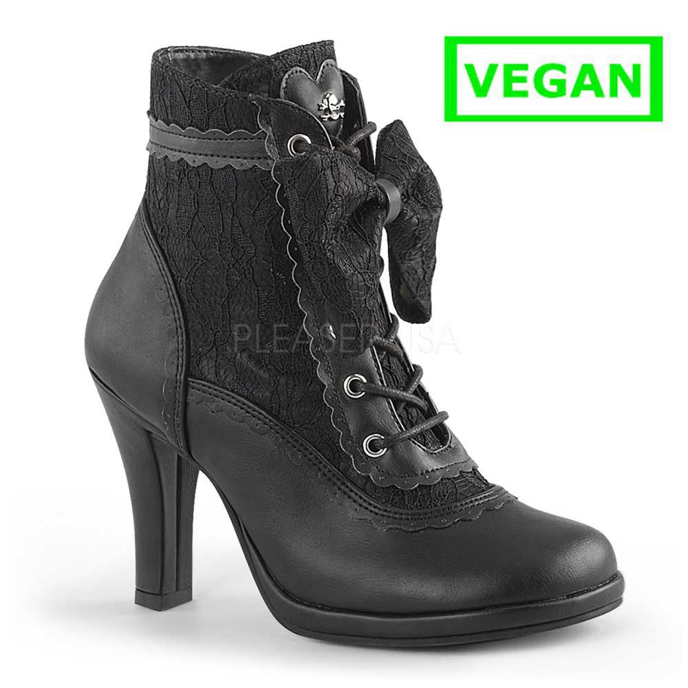 Demonia Demonia Enkellaars GLAM 200 Zwart | Attitude Holland Demonia Demonia Enkellaars GLAM 200 Zwart | Attitude Holland